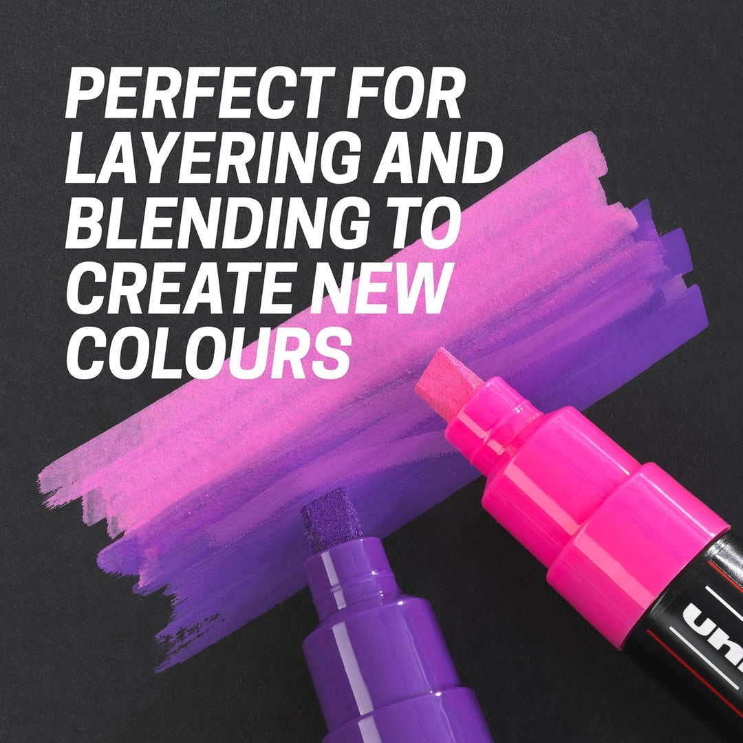 Posca - Paint Marker Art Pens - 1.8-2.5mm - Deskset Gift Set (PC-5M Desk Set of 23) PC-5M Schreibtis
