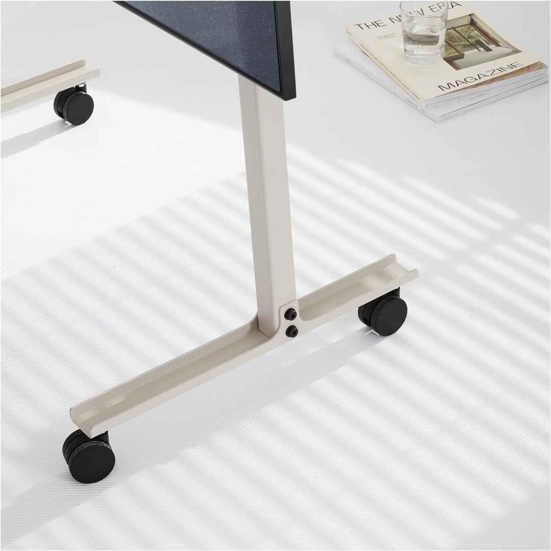 Pedestal Straight Rollin' TV Ständer Rollbar für Bildschirm 40 bis 70 Zoll | Mobiler Fernsehständer