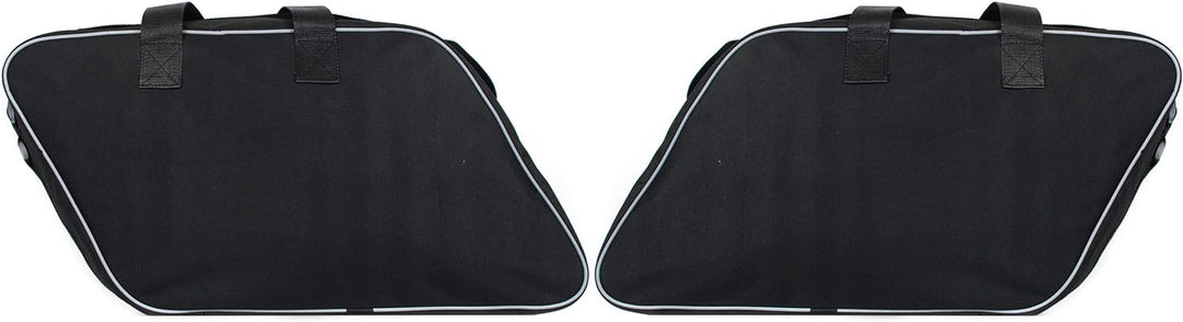 GROSSES Biker-ZAHNRAD - Packtaschen für Innenfutter für Harley Davidson Road King Electra Glide-Paar