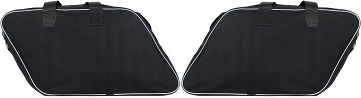 GROSSES Biker-ZAHNRAD - Packtaschen für Innenfutter für Harley Davidson Road King Electra Glide-Paar
