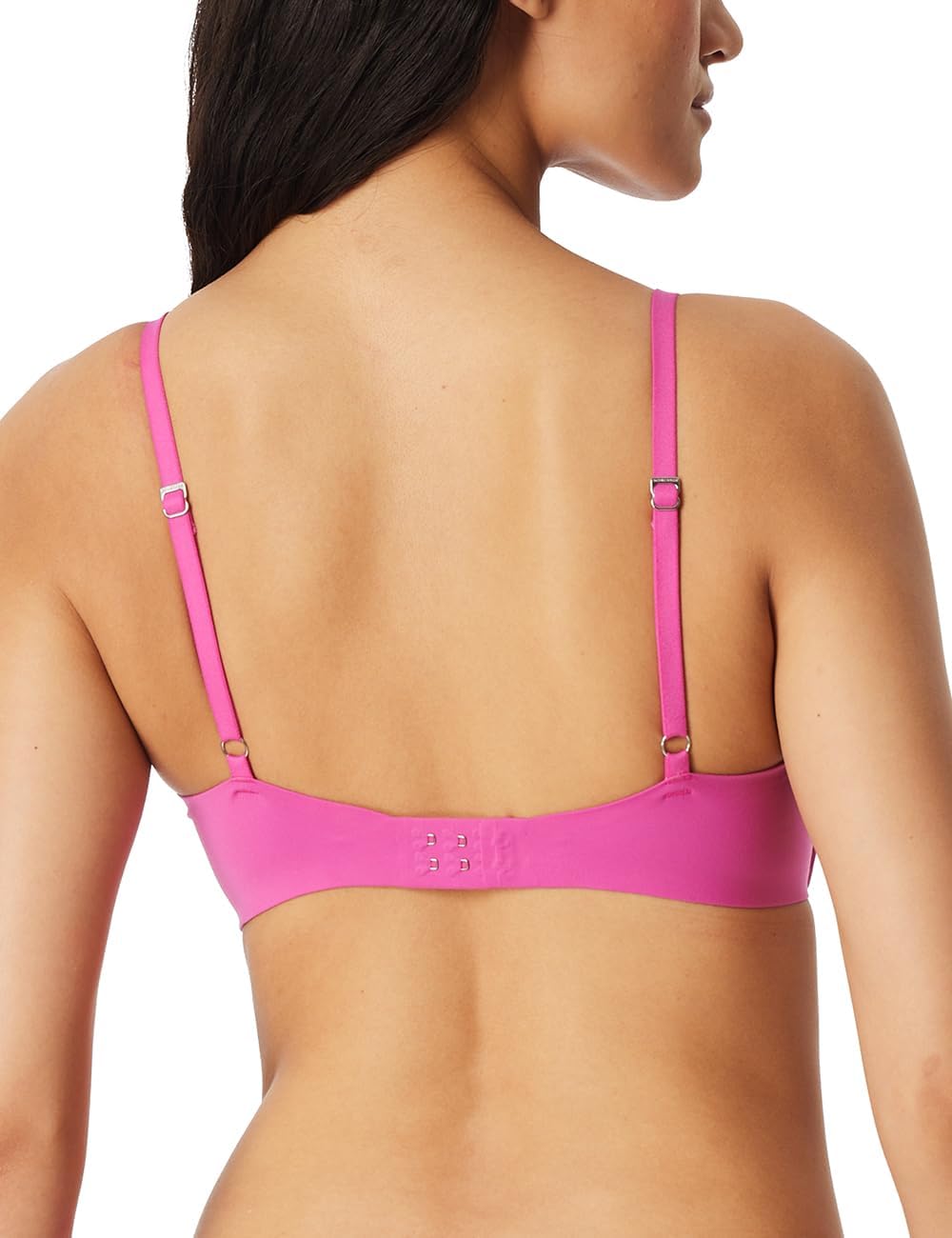 Schiesser Damen BH gepaddet ohne Bügel - Invisible Soft 70B Fuchsia, 70B Fuchsia