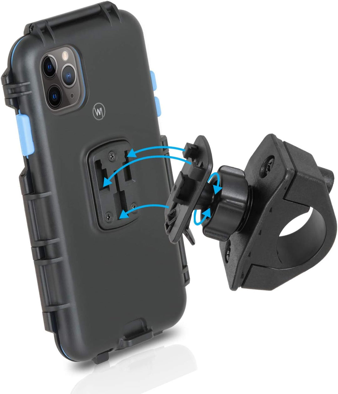 Wicked Chili Tour Case kompatibel mit iPhone 11 Pro MAX iPX5 Schutzhülle + Motorrad Bike MTB Handy F