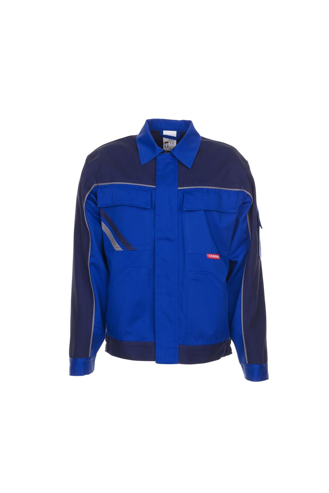 Planam Highline Herren Bundjacke zink kornblau rot Modell 2313 Grösse 54 Zink/Kornblau/Rot 54, Zink/