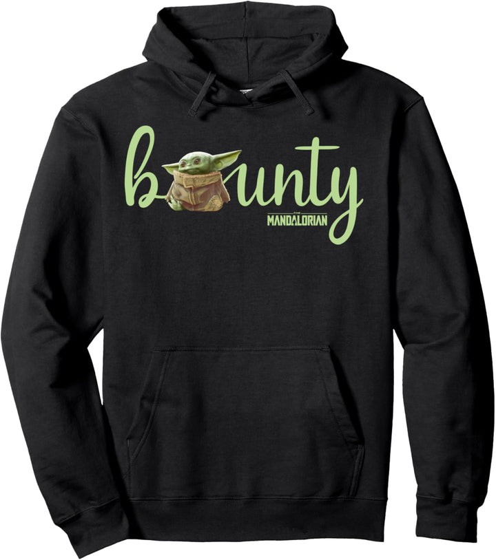 Star Wars The Mandalorian The Child Bounty Text Pullover Hoodie