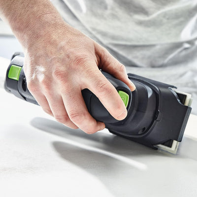 Festool Akku-Rutscher RTSC 400 3,0 I-Plus (mit Akkupacks BP 18 Li 3,0, Schnellladegerät, Schleifschu