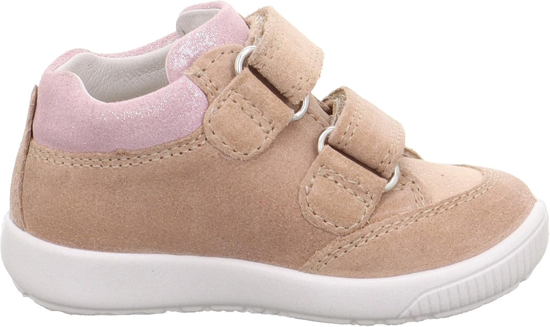 Superfit Mädchen StarlightLauflernschuhe 21 EU Beige Rosa 4000, 21 EU Beige Rosa 4000