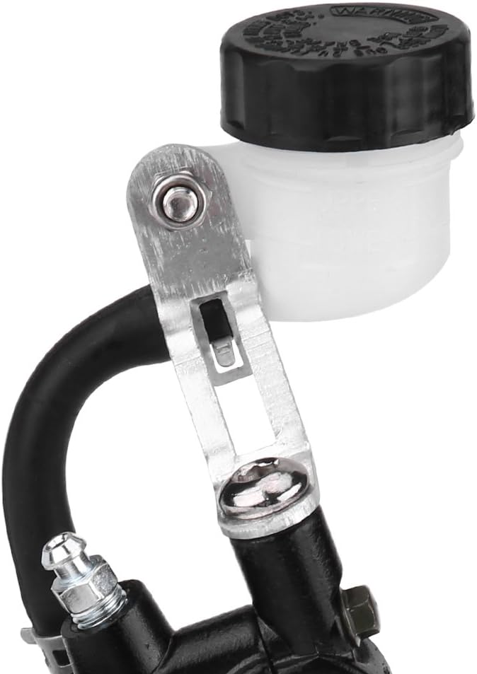 Yctze 22mm 7/8" Universal Motorrad Hydraulischer Lenker Bremspumpe Zylinder Hauptkupplungshebel Link