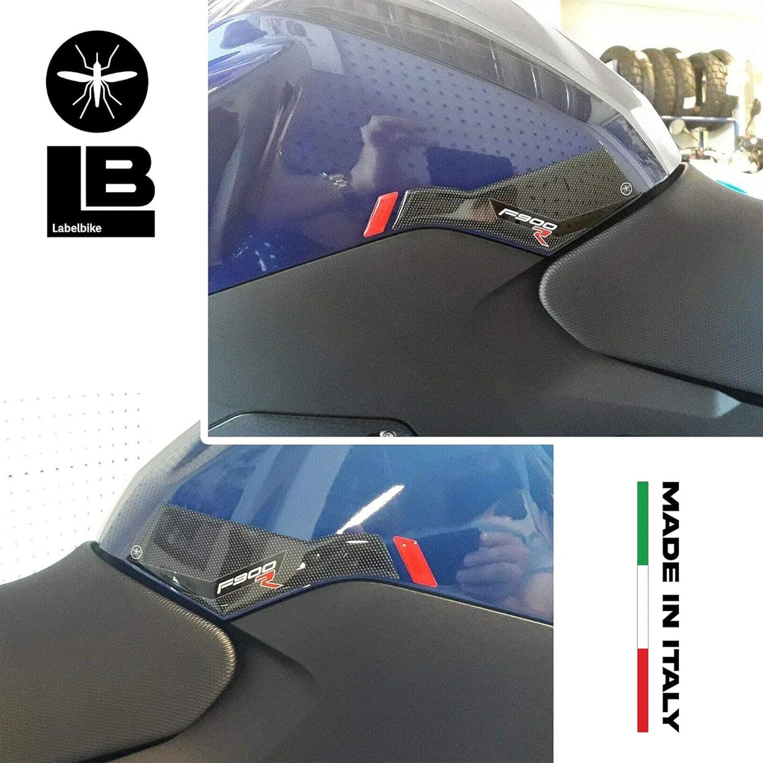 labelbike - 3er-Set 3D-Gelschutz F900 R Motorrad-Tankaufkleber kompatibel mit BMW F900R
