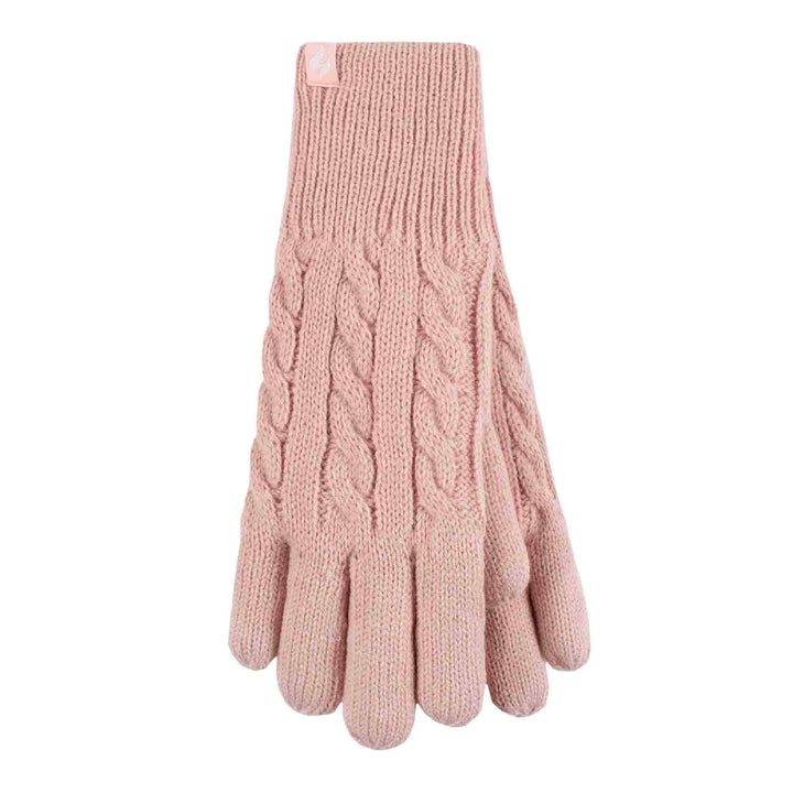 HEAT HOLDERS - Damen Extra Warm Winter Handschuhe | Strick Handschuhe mit Innen Flauschig Fleece Gef