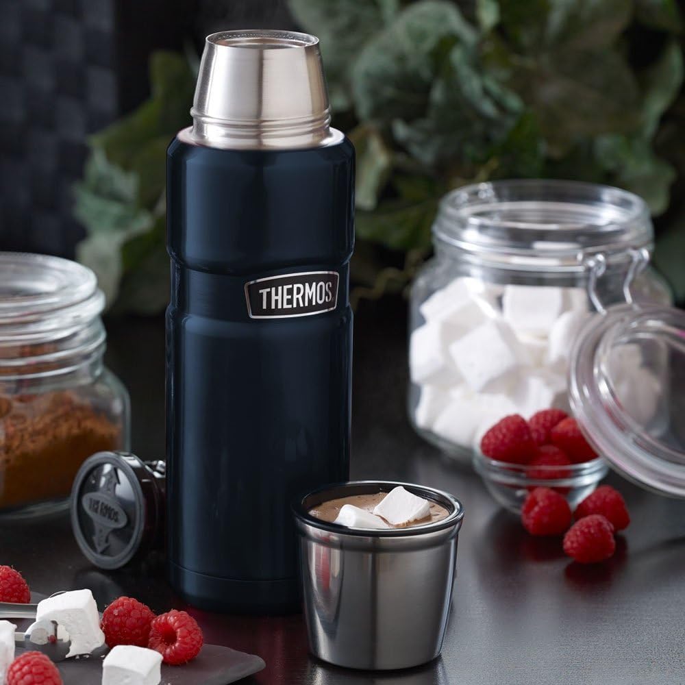 Thermos Edelstahl-Flasche, 473 ml, Mitternachtsblau, 473 ml Midnight Blue, Midnight Blue