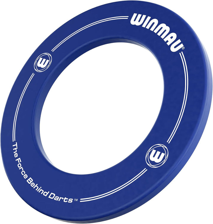 WINMAU Unisex – Erwachsene Printed Dartboard Surround Standard Blue, Standard Blue