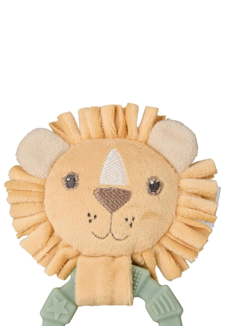 Sterntaler Greifling Löwe Leo - Aus samtigem Stoff - Integrierte Rassel - Baby- und Kleinkindspielze