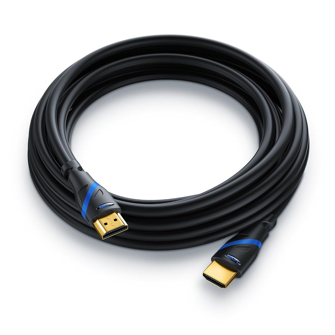 CSL - 7,5m 10er-Pack 4k HDMI Kabel 2.0b - zerfifiziertes Kabel 4k@60Hz - UHD - High Speed Ethernet 1
