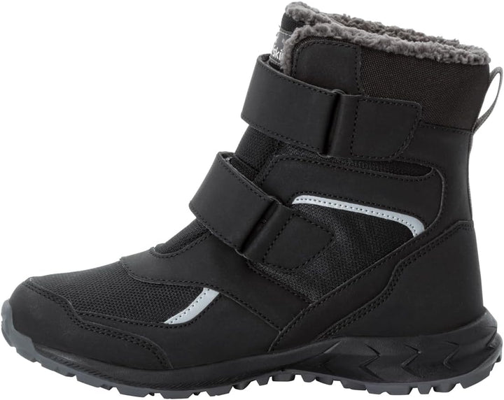 Jack Wolfskin Unisex Woodland Wt Texapore High Vc K Winterstiefel 35 EU Schwarz, 35 EU Schwarz