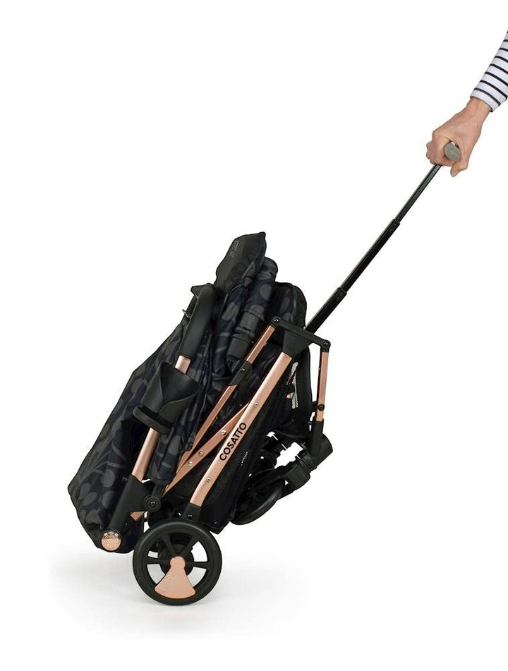 Cosatto Woosh 3 Buggy – Leichter Kinderwagen, Ab Geburt bis 25kg – Einhändig faltbar, kompakt, mit T