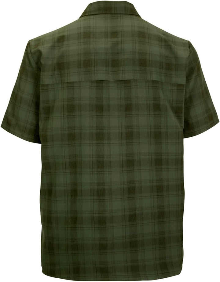 killtec Herren Funktionshemd KOS 98 MN WVN SHRT Oliv M, Oliv M