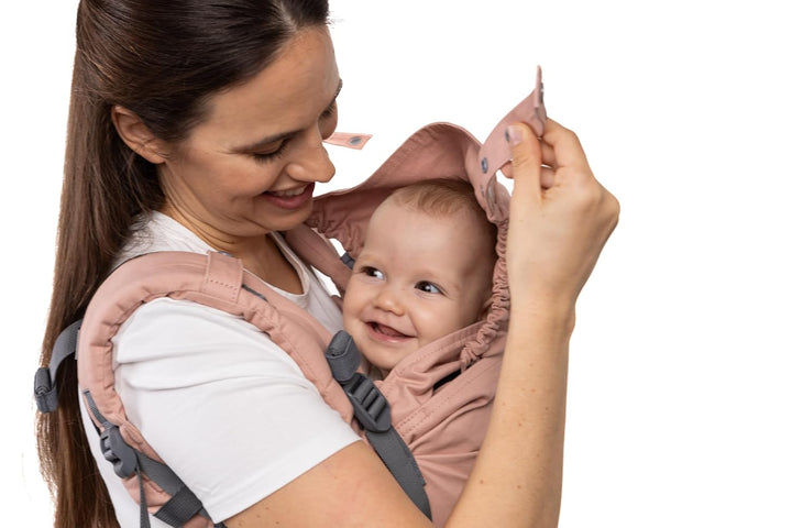 Boba X Babytrage Neugeborene ab Geburt (3-20 kg) - Hüftfreundliche Baby- & Kindertrage mit verstellb