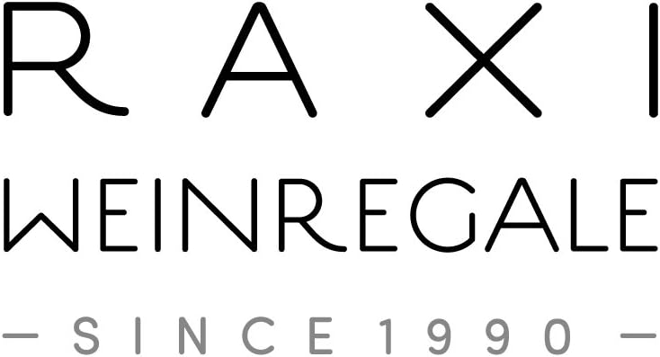 RAXI ™ Classic Premium Weinregal aus Holz mit luxuriösem Design/Flaschenregal für 15x Wein Flaschen