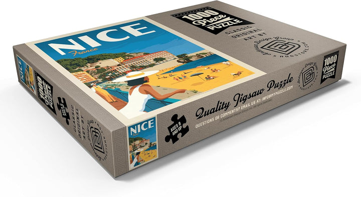 Frankreich: Nizza, Vintage Poster - Premium 1000 Teile Puzzle - MyPuzzle Sonderkollektion von Anders
