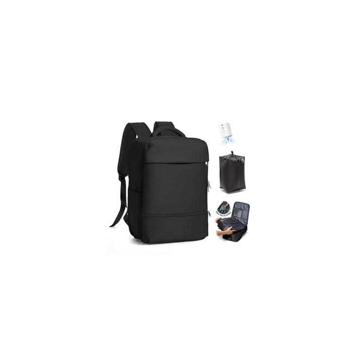 SZLX Grosser Reiserucksack Damen,Vakuum Rucksack mit Pumpe Ryanair Handgepäck 40x30x20 Herren, Wizza