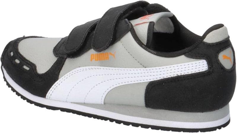 PUMA Unisex Kinder Cabana Racer Sl 20 V Ps Sneaker 32 EU Ash Gray Puma White Puma Black, 32 EU Ash G