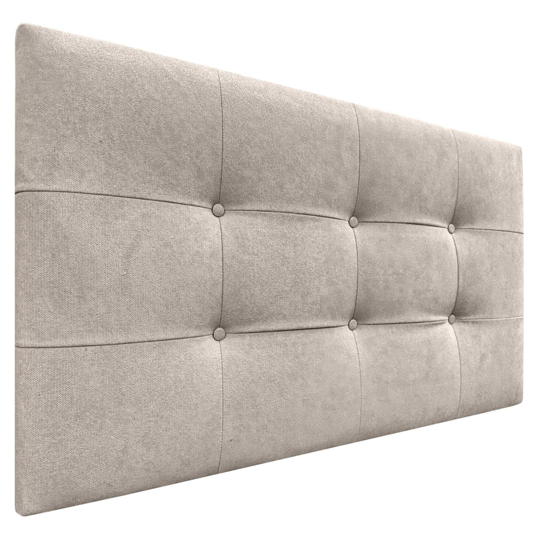 DHOME Kopfteil, gepolstertes Bett Kopfteil 8cm dick. Gepolstertes Kopfteil ACUALINE Stoff und Kunstl