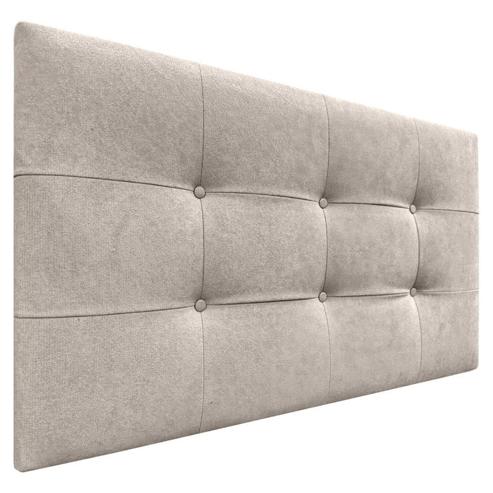 DHOME Kopfteil, gepolstertes Bett Kopfteil 8cm dick. Gepolstertes Kopfteil ACUALINE Stoff und Kunstl