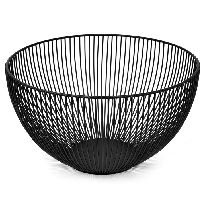 joeji's Kitchen Obstkorb für die Küche mit Kratzfesten - Anti-Rutsch-Pads - Obstschale modern - 25cm