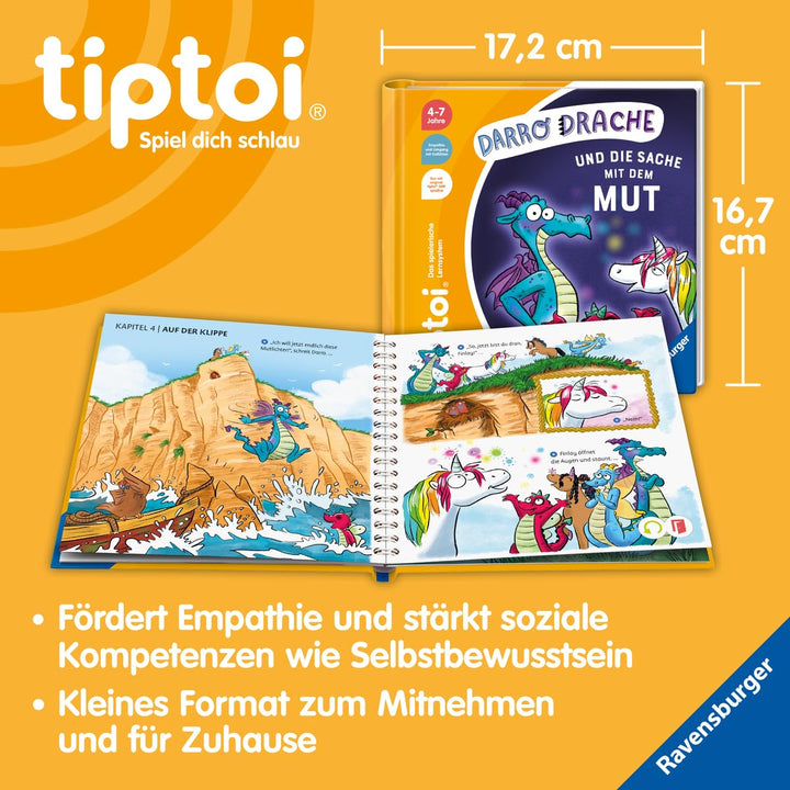 tiptoi® Darro Drache und die Sache mit dem Mut (Bildergeschichten über den Umgang mit Gefühlen), Spi
