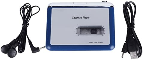 Bluetooth Kassettenspieler, ABS Auto Reverse Kassettenspieler Bluetooth Ausgang zum Kopfhörerlautspr