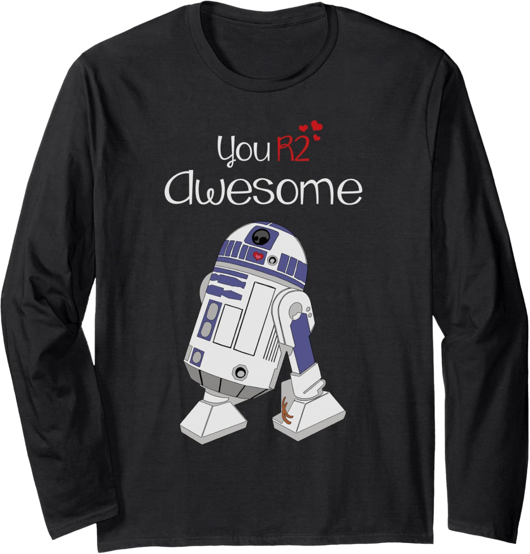 Star Wars R2-D2 Your'e Awesome Langarmshirt