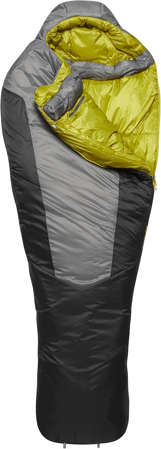 Rab Solar Ultra 2 Schlafsack Camping Granit 15 Degree, Long, Left Zip, Granit 15 Degree, Long, Left