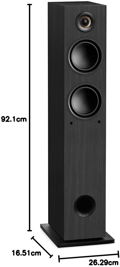 TRIANGLE - Aktive Lautsprecher LN05A - Bluetooth-Säulenlautsprecher mit Verstärker 2 x 80W - HD-Audi