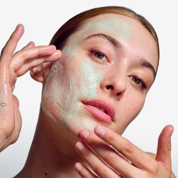 Melvita - 3-in-1 Peeling-Maske - Nectar Pur - Mischhaut bis fettige Haut - "Tonerde-ähnliche" Textur