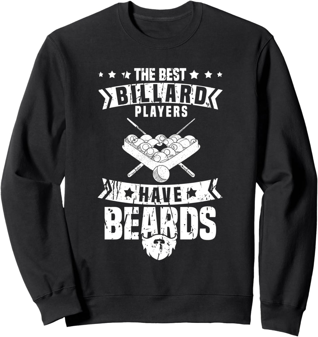 Billard Pool Spieler Billardttisch - 8-Ball Billardspieler Sweatshirt