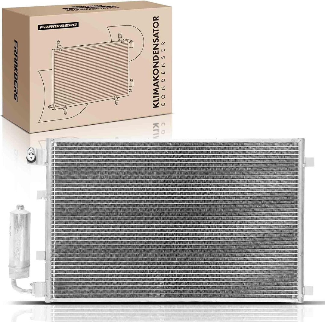 Frankberg Kondensator Klimaanlage mit Trockner Kompatibel mit Qashqai +2 I 1.6L 2007-2013 Qashqai +2