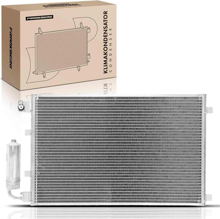 Frankberg Kondensator Klimaanlage mit Trockner Kompatibel mit Qashqai +2 I 1.6L 2007-2013 Qashqai +2