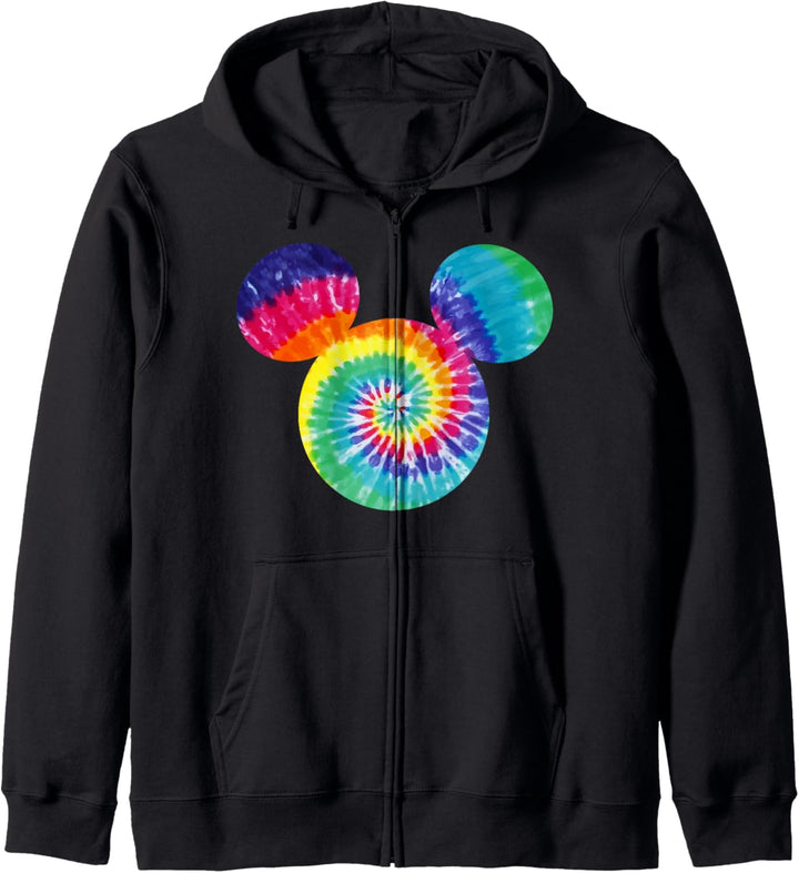 Disney Mickey And Friends Mickey Tie Dye Fill Kapuzenjacke
