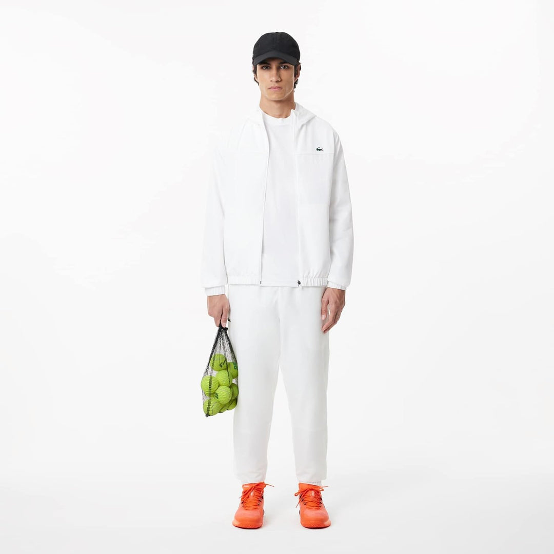 Lacoste Herren ärmellose Jacke 8 BLANC/BLANC-BLANC, 8 BLANC/BLANC-BLANC