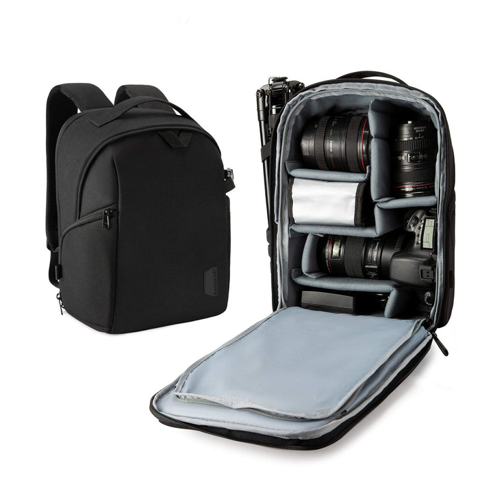 bagsmart Kamerarucksack, DSLR SLR Kameratasche Passend für 13,3-Zoll Laptops, Wasserfeste Fotorucksa