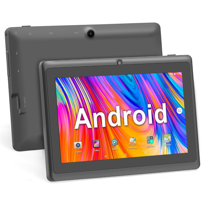 Haehne 7 Zoll Tablet PC, Android 5.0, A33 Quad Core, 1GB RAM 8GB ROM, Dual Kameras, WiFi, Bluetooth,
