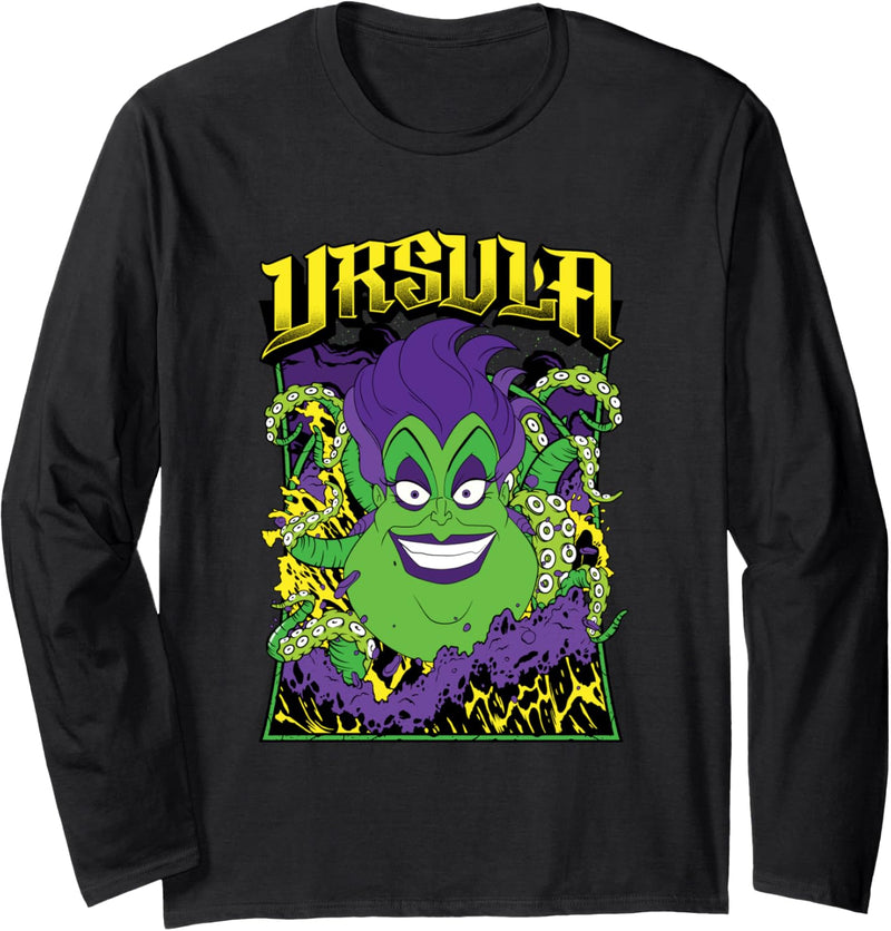 Disney Villains Ursula Metal Band Langarmshirt