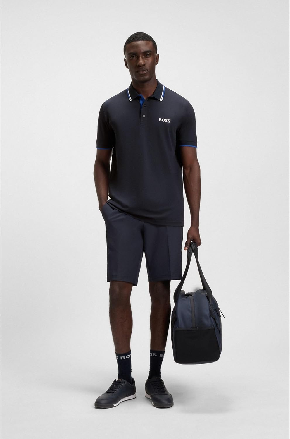 BOSS Herren Poloshirt M New - Dark Blue402, M New - Dark Blue402