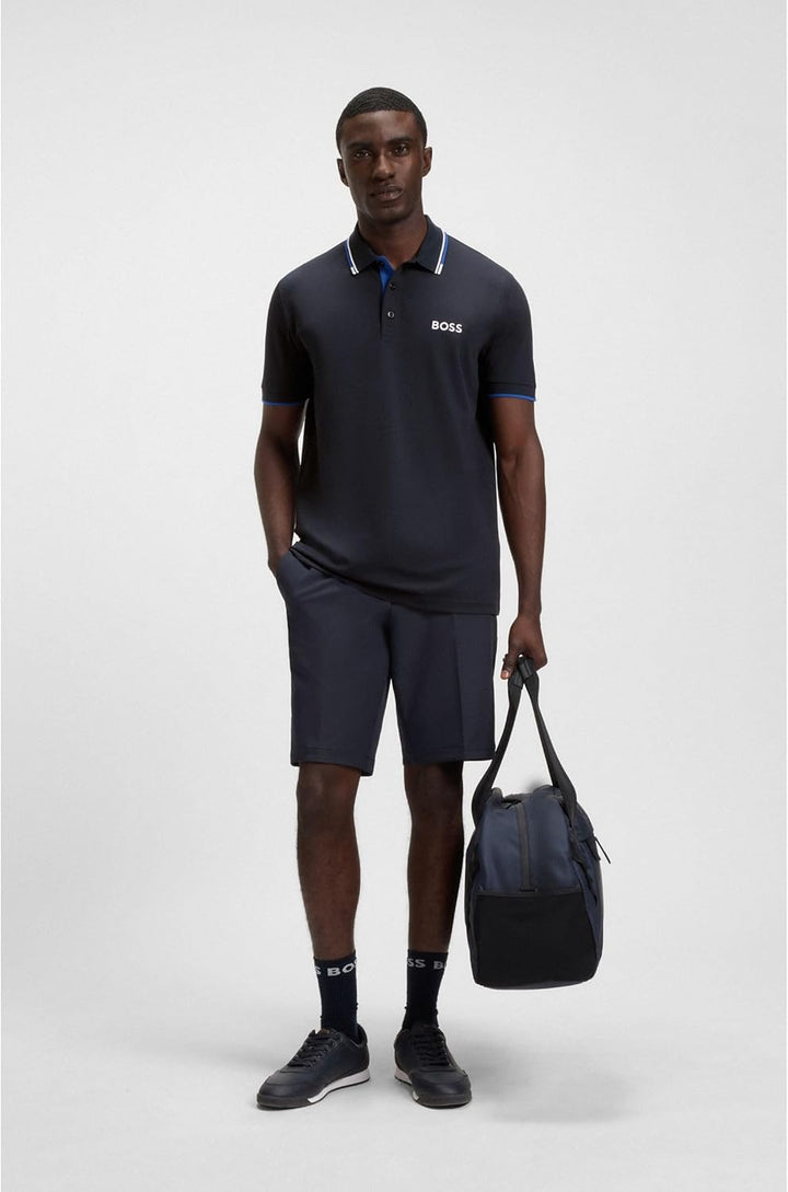 BOSS Herren Poloshirt M New - Dark Blue402, M New - Dark Blue402