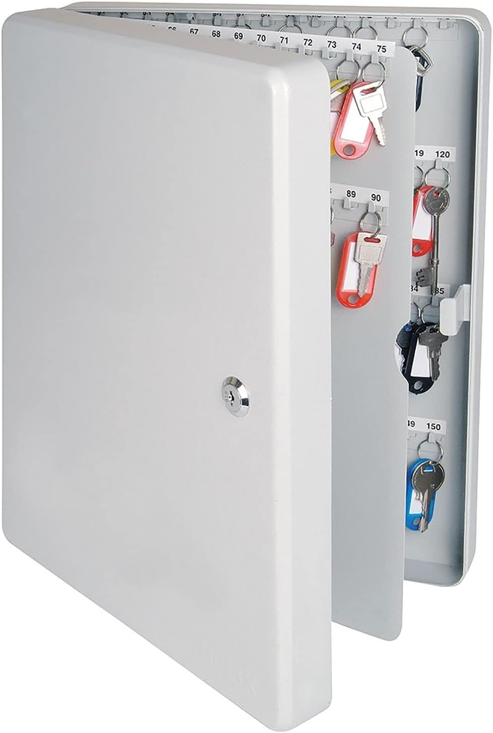 Helix Schlüsselsafe, Metall, weiss, 150 Key, 150 Key