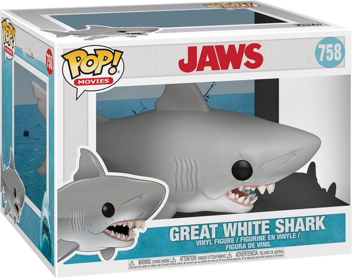 Funko Pop! Movies: Jaws - 6" - Vinyl-Sammelfigur - Geschenkidee - Offizielle Handelswaren - Spielzeu