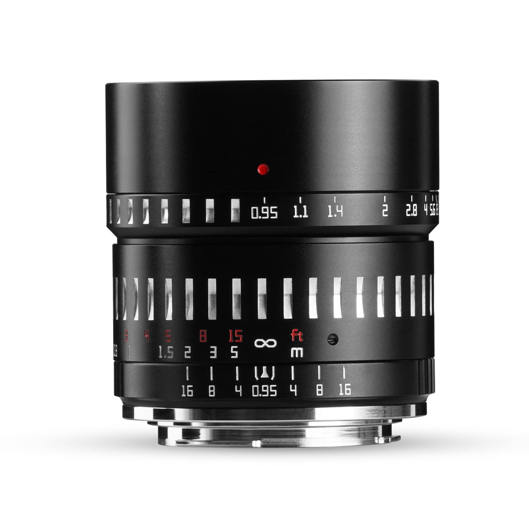 TTARTISAN 50 mm F0,95 APS-C Kameraobjektiv, manuelle grosse Blende, Prime-Kameraobjektiv, spiegellos