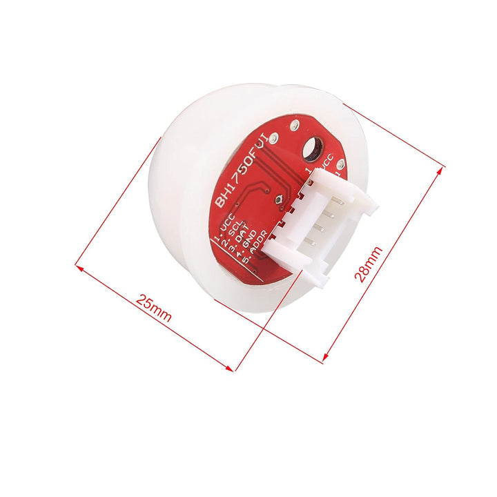 Jopto 3 Stück Lichtsensormodul Chip Digitale Intensitätsbeleuchtung BH1750FVI DC 5V Lichtkugel Kompa