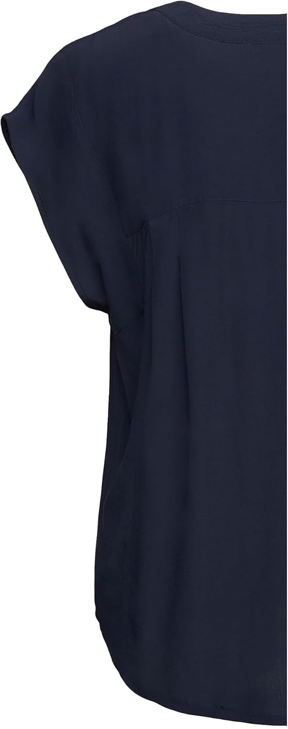 ESPRIT Damen Bluse, S 400/Navy