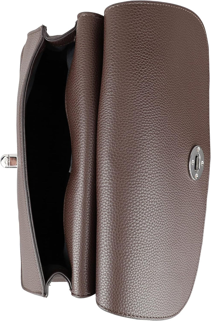 Gerry Weber - paloma handbag mhf Schwarz Farbe:dunkelbraun / Material:polyester,pu, Farbe:dunkelbrau